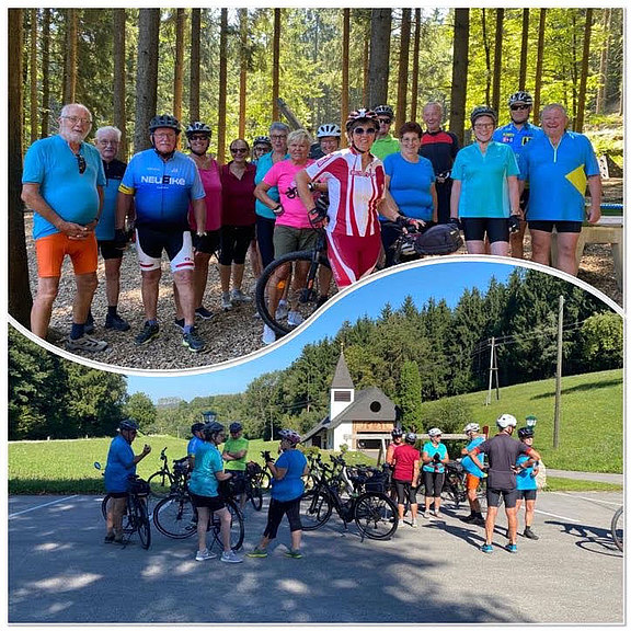 Radfahrt nach Kopfing