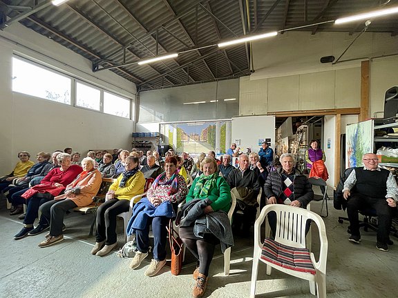 Knödel und Glaskunst