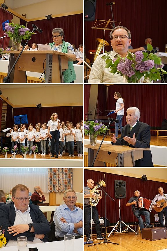 Mutter-Vatertags Feier