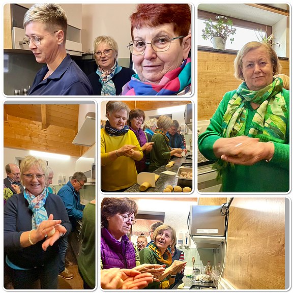 Knödel und Glaskunst